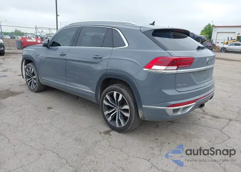 2021 Volkswagen Atlas Cross Sport 3.6L V6 Sel Premium R-Line из США, поврежденный, VIN 1V2FE2CA0MC223881